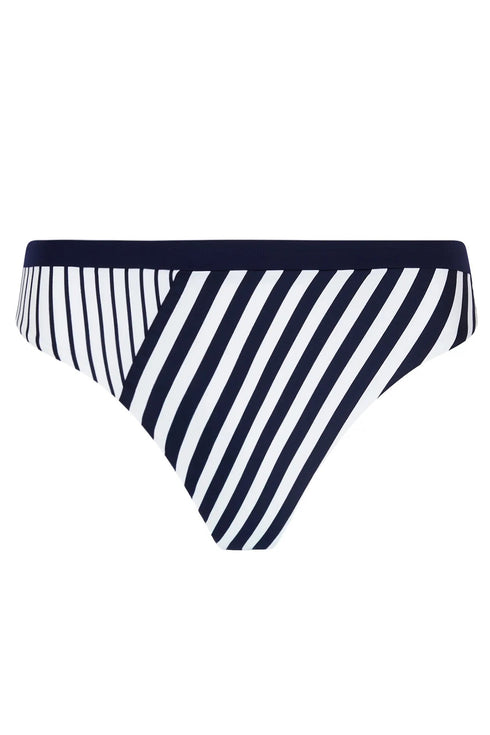 Lise Charmel B85 Rayure En Ligne Bikini Wide Side Bottom